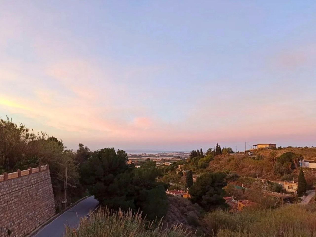 Vistas al mar desde la terraza de Tropikal